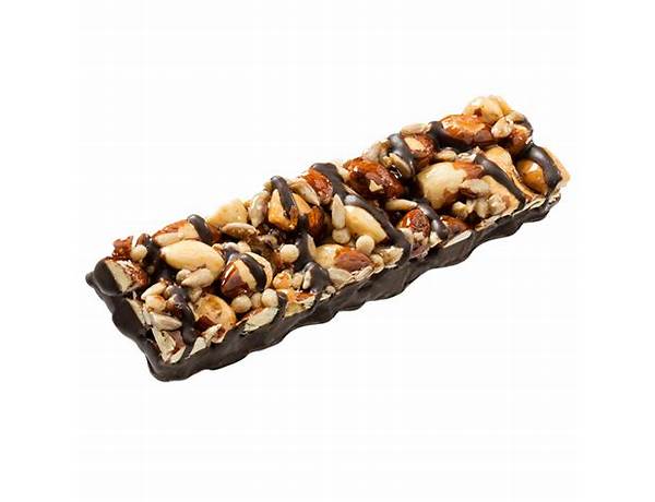Nut bars with cocoa drizzle & sea salt food facts